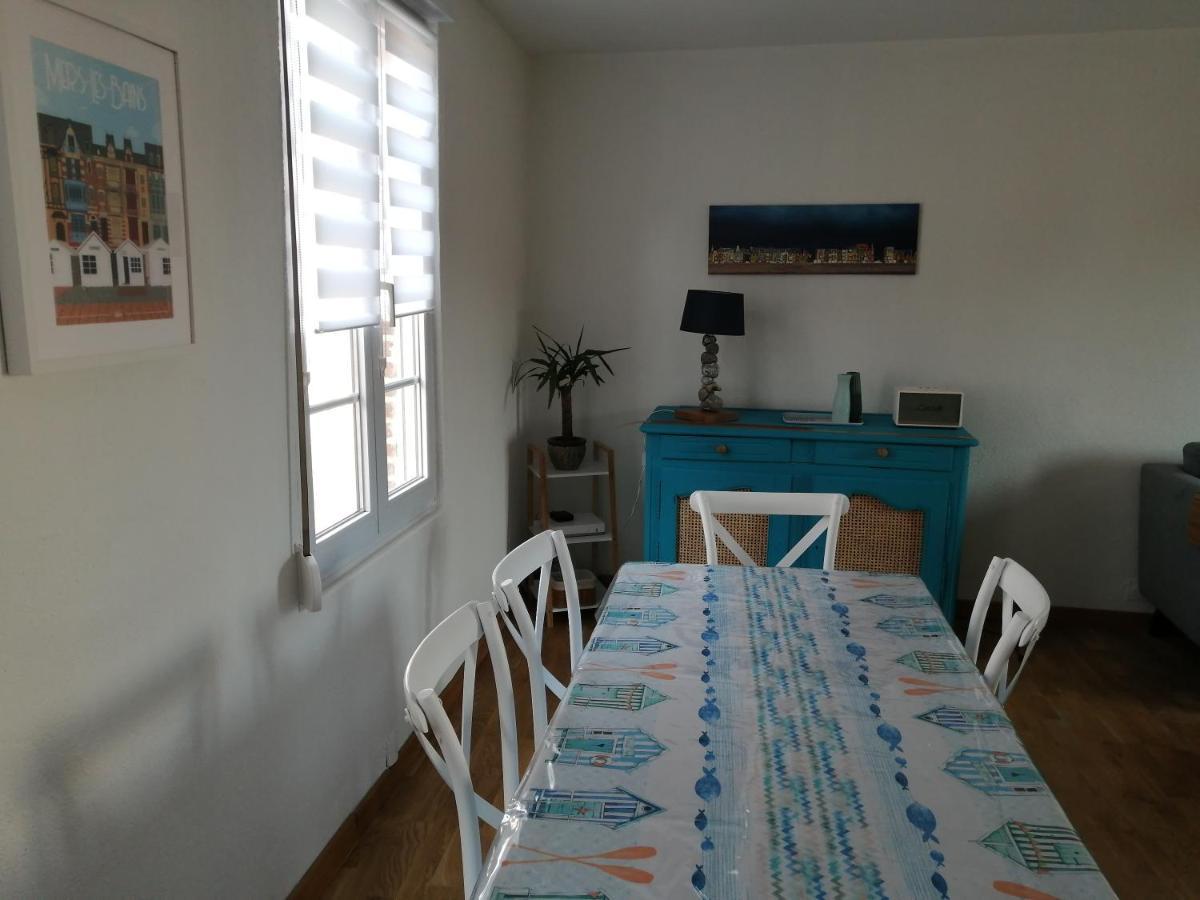 Le Cottage De La Plage - Maison Avec Garage Mers-les-Bains Kültér fotó